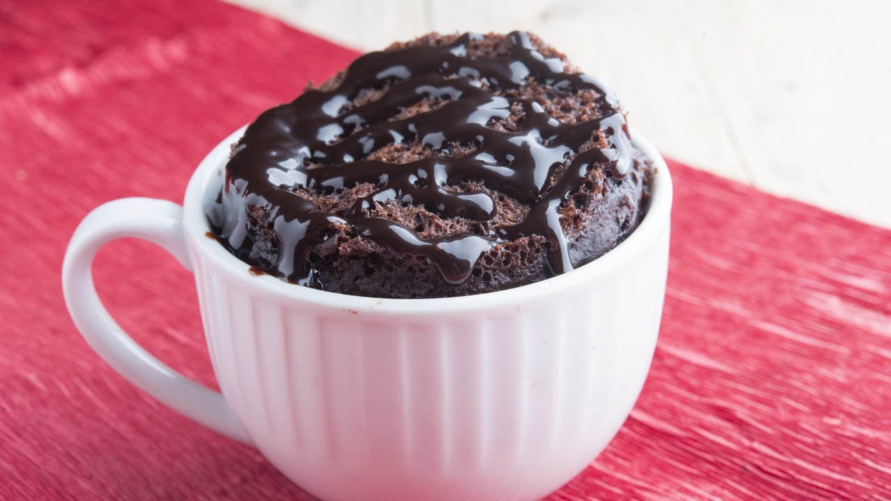 Como fazer bolo de caneca de chocolate
